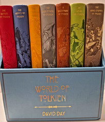 The World of Tolkien – David Day (7) Paperback Book Box Set Pre-owned