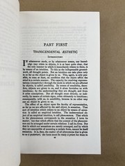 Critique of Pure Reason; Immanuel Kant, Prometheus, 1990, TPB, Meiklejohn