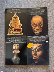 Lot of 4 Joseph Campbell HISTORICAL ATLAS OF WORLD MYTHOLOGY Softcovers