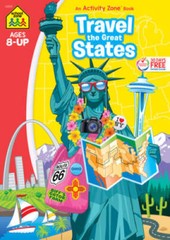 Workbooks-Travel the Great States Ages 8 and Up – Misc. – VERY GOOD