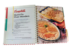 CAMPBELL’S COLLECTION 3 Cookbooks in 1 Hardcover Spiral Bound 2000 EXCELLENT