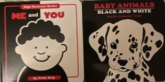 Me and You & Baby Animals Black and White Board Book High-Contrast Under 2 Years