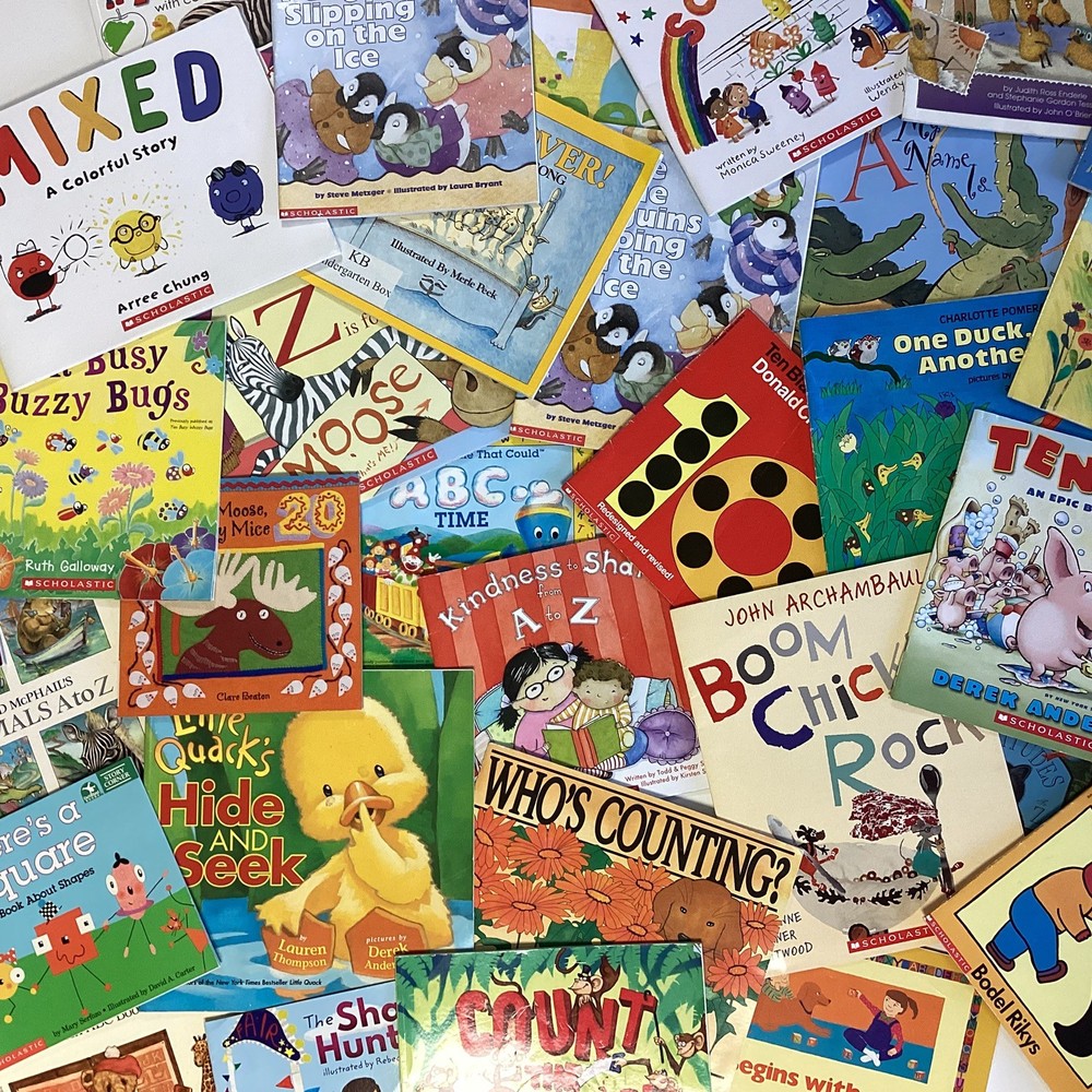 Children’s Random Alphabet Counting Colors Toddler Preschool Daycare 20 Book Lot