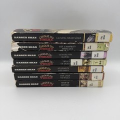 Cirque Du Freak Darren Shan 7 Book Lot Partial Series YA Vampire Horror PB