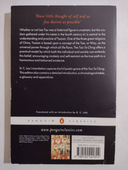 Tao Te Ching Lao Lao Tzu UK-B Paperback Book Penguin Classics Taosim Laozi World