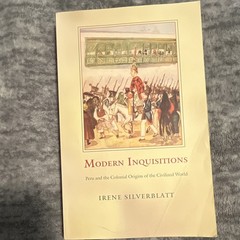 Duke University Press Modern Inquisitions Peru PB Silverblatt 2004