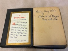 Vintage 1930s Pocket Bible New Testament New York American Bible Society 3×5