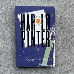 Harold Pinter Complete Works Vol 1 Grove Press 1990 First Printing Paperback
