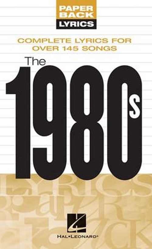 The 1980s : Paperback Lyrics Perfect