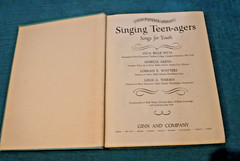 Singing Juniors Songs for Youth by Lilla Belle Pitts VINTAGE MUSIC BOOK 1954 MCM