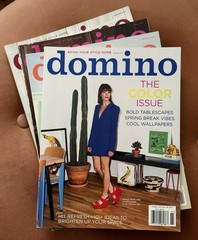 Domino Magazine – Lot of 4 – Spring, Summer, Fall, Winter 2017