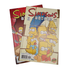 Simpsons Comics Bundle x2 Issues #104 & #106 Bongo Comics Direct Edition