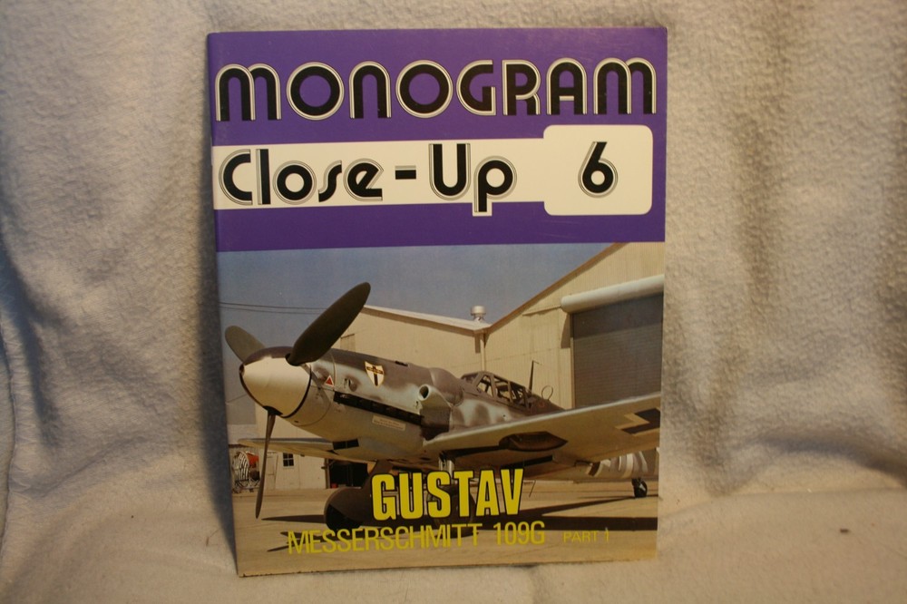 Monogram Close Up Volume 6 Messerschmitt Bf 109 G Gustav Part 1 VG Condition