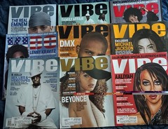 VIBE Magazine 2001-2002 Eminem – Beyoncé Michael Jackson Aaliyah DMX – R Kelly