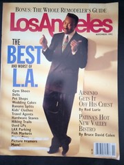 Los Angeles Magazine November 1992 Arsenio Hall B32:1199