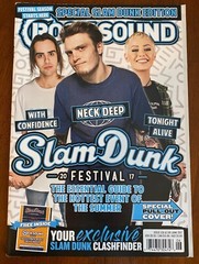 ROCK SOUND Magazine – JUNE 2017 – Slam Dunk Festival -Confidence Nick Deep Alive