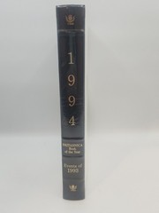 1994 Britannica Annual World Data Book of the Year Blue Leather NEW-SEALED