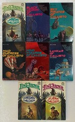 Lin Carter: Jandar of Callisto Books 1-8 [7 First Printings]