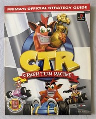 1999 Crash Team Racing Prima’s Official Strategy Guide Sony Playstation, PS1 VGC