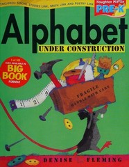 Alphabet Under Construction Little Big Book Theme 6.1 Grade Pre K: Houghton Miff