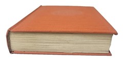Vintage Books Lot of 4 for Staging Props Home Decor Orange Yellow Purple Beige
