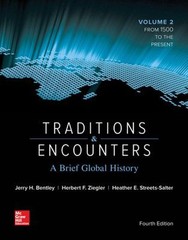 Traditions & Encounters: a Brief Global History Volume 2 Paperbac