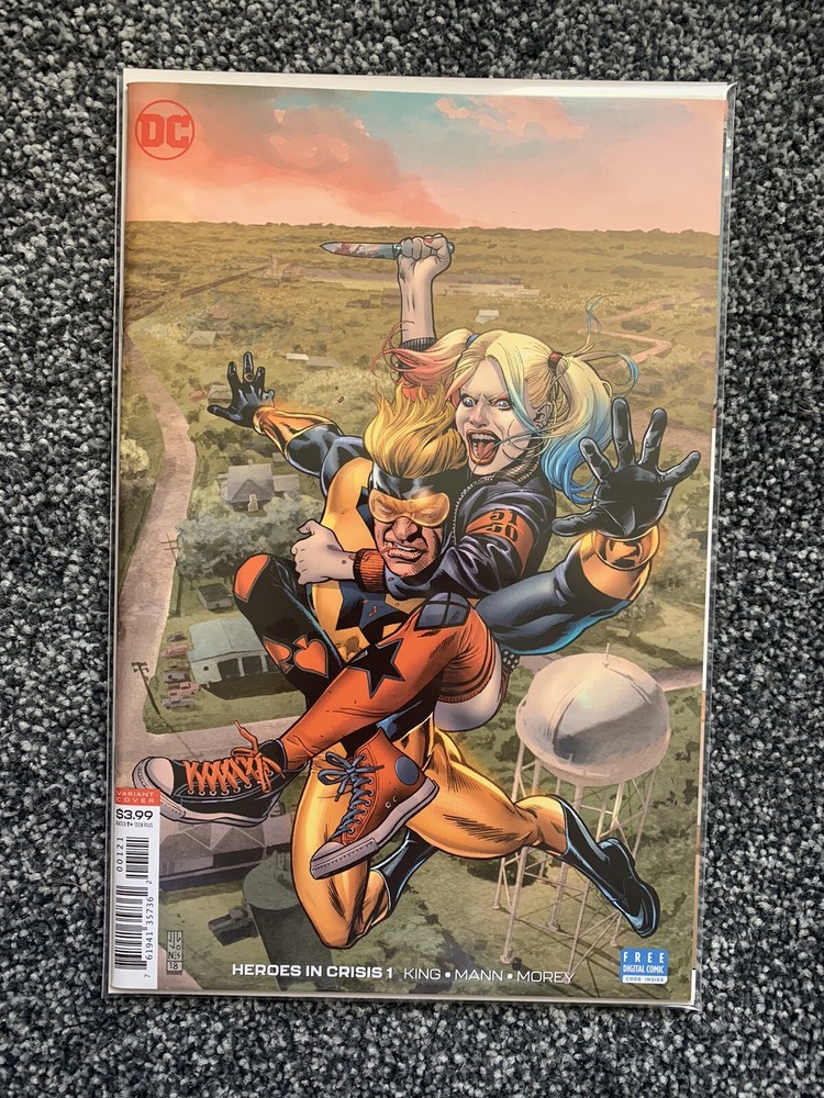 Heroes In Crisis #1 1:50 JG Jones Variant DC Comics