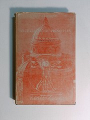 Architechtural Principles in the Age of Humanism Rudolf Wittkower 1962 hardback
