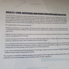 ICC A117.1-2009 Accessible and Usable Buildings Facilities ANSI Standard Book