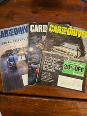 Car & Driver Magazine Lot of 3 March 202 Nov. 2020 Jan. 2021