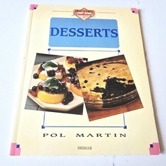 Desserts by Pol Martin (1988 Paperback Coolbook) French Cuisine Recipes