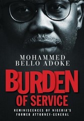Mohammed Bello Adoke Burden Of Service (Hardback) (UK IMPORT)