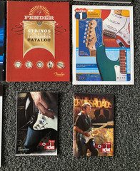 Fender Frontlines + Catalogs 12 pieces-over 4lbs-MINT