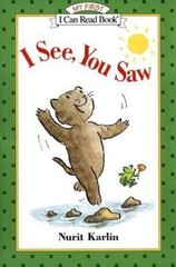 I See, You Saw: A Playful I Spy Book About – Nurit Karlin, 0064442497, paperback