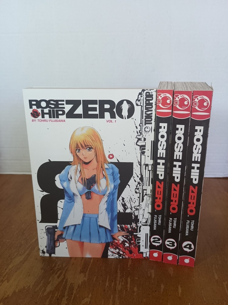 Rose Hip Zero Manga / Vol 1-4 TOKYOPOP / Tohru Fujisawa