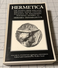 Hermetica Vol IV Testimonia Addenda & Indices Walter Scott Hermes Trismegistus