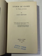 Storm of Glory by John Beevers (hardcover 1950)