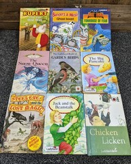 JOB LOT 44 Vintage Ladybird Books 80s/90s Disney Thomas Ghostbusters Batman