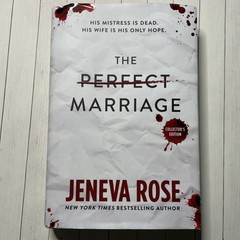 THE PERFECT MARRIAGE By:Jeneva Rose (Hardcover, 2024) Collectors Edition 1st/1st
