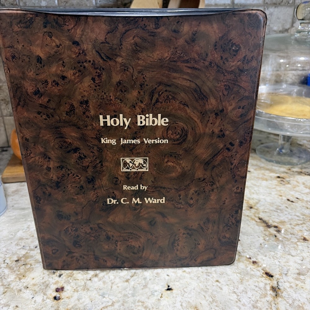 C M Ward – Audio Bible – 16 Cassette tapes KKV New Testament World Bible Sounds