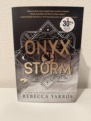 ONYX STORM Limited Collector’s Edition TARGET EXCLUSIVE HARDCOVER NEW