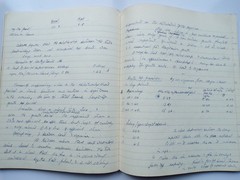 1952 Scientific MANUSCRIPT BOOK Microbiology Proteins Bacteria Botany 172 pages