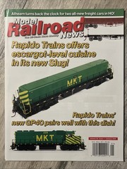 MODEL RAILROAD NEWS MAGAZINE January 2026 Rapido Trains New GP40