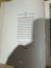 1932 Goethe Faust Hundertjahrs-Ausgabe Centennial Edition w/ Slipcase & Letters