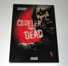 Crueler than Dead TPB Ablaze Manga 1/2 Tsukasa Saimura, Kozo Takahashi horror