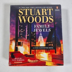 Family Jewels Stuart Woods 6 CD Unabridged Audiobook Stone Barrington NEW Sealed