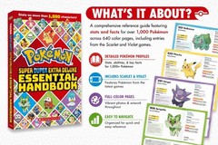 Pokemon Essential Handbook Encyclopedia Scarlet Violet 640 Pages 2024 New