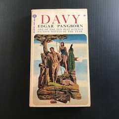 Davy Edgar Pangborn 1964 Ballantine First Printing Science Fiction Novel
