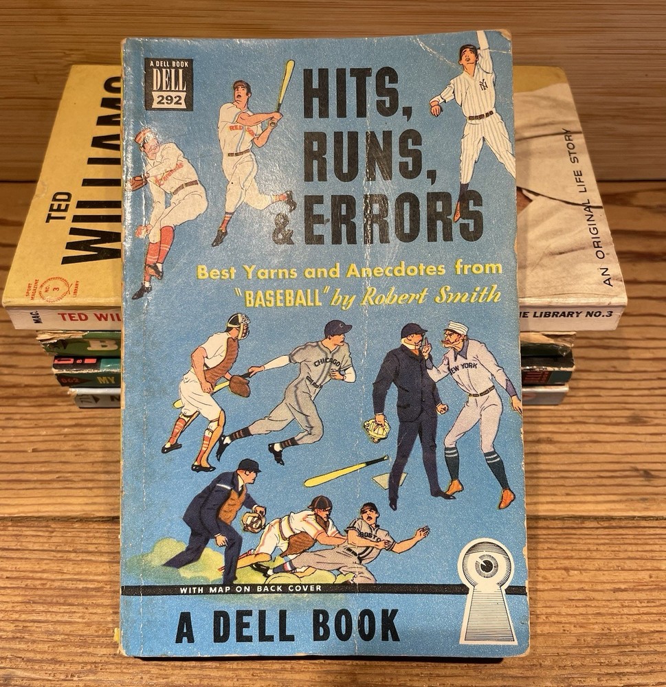 Hits Runs & Errors A Dell Book Paperback Dell 292 Paperback Book
