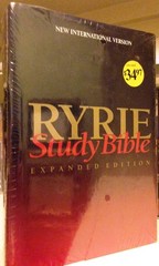 Ryrie Study Bible NIV Hardback- Red Letter